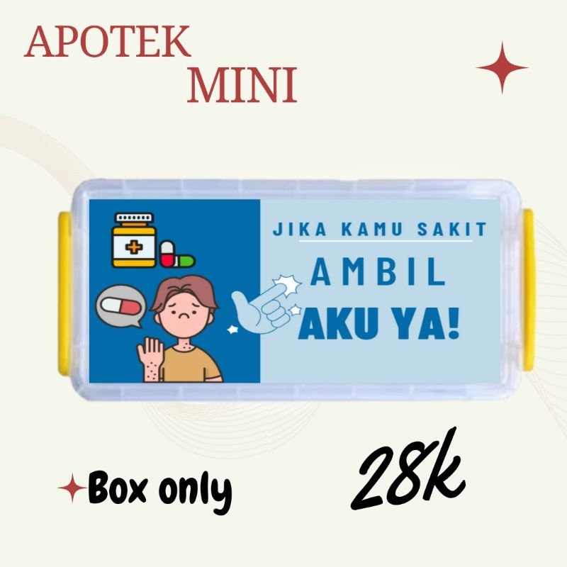 BOX ONLY APOTEK MINI