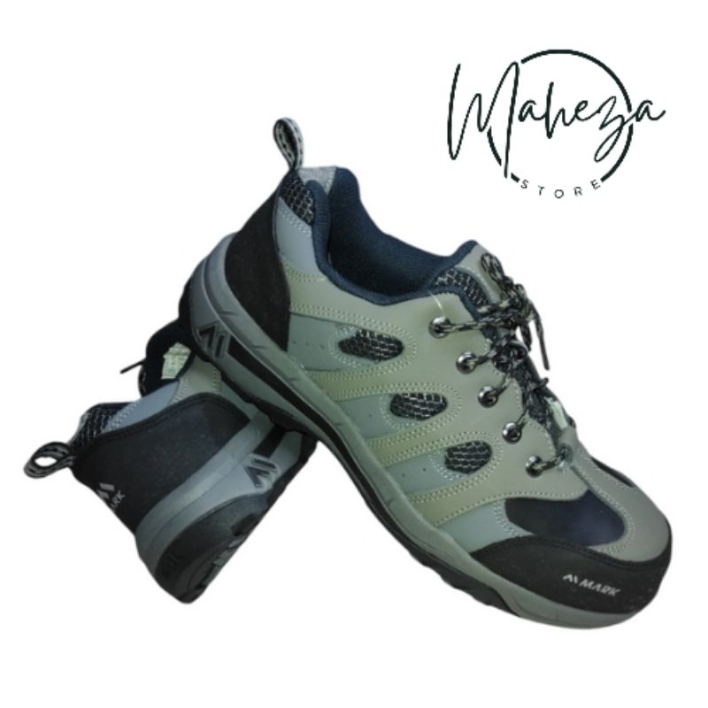 MARK MS 491 SAFETY SHOES/SEPATU SAFETY/UJUNG BESI/KUALITAS IMPORT/SNEAKERS SHOES/HIKING/TOURING/RIDI