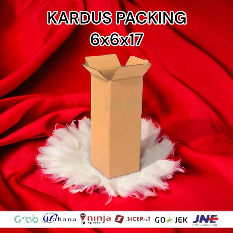 

[COD] Kardus Packing / Box Packing uk 6x6x17 cm