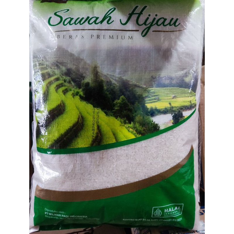 

Beras Sawah Hijau 10kg