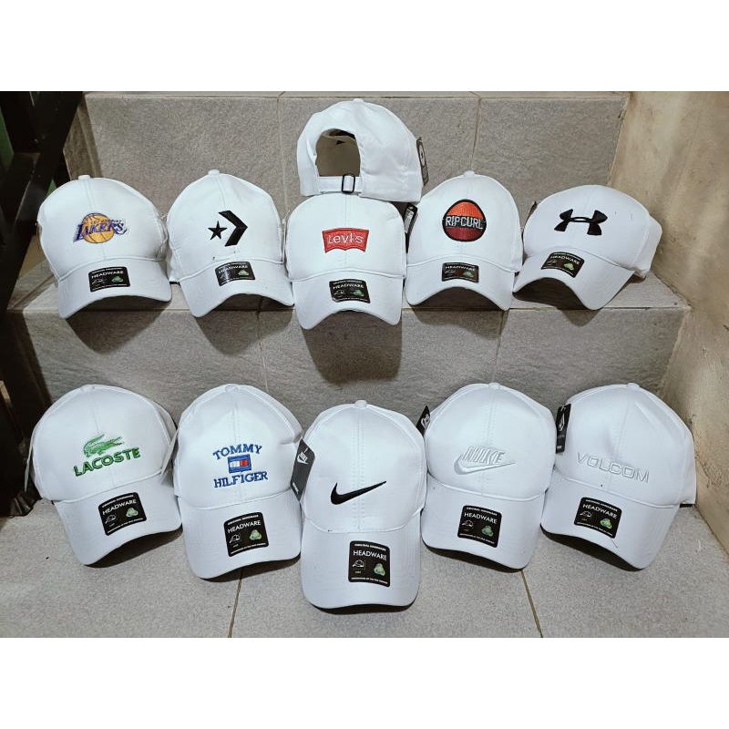 Topi putih original