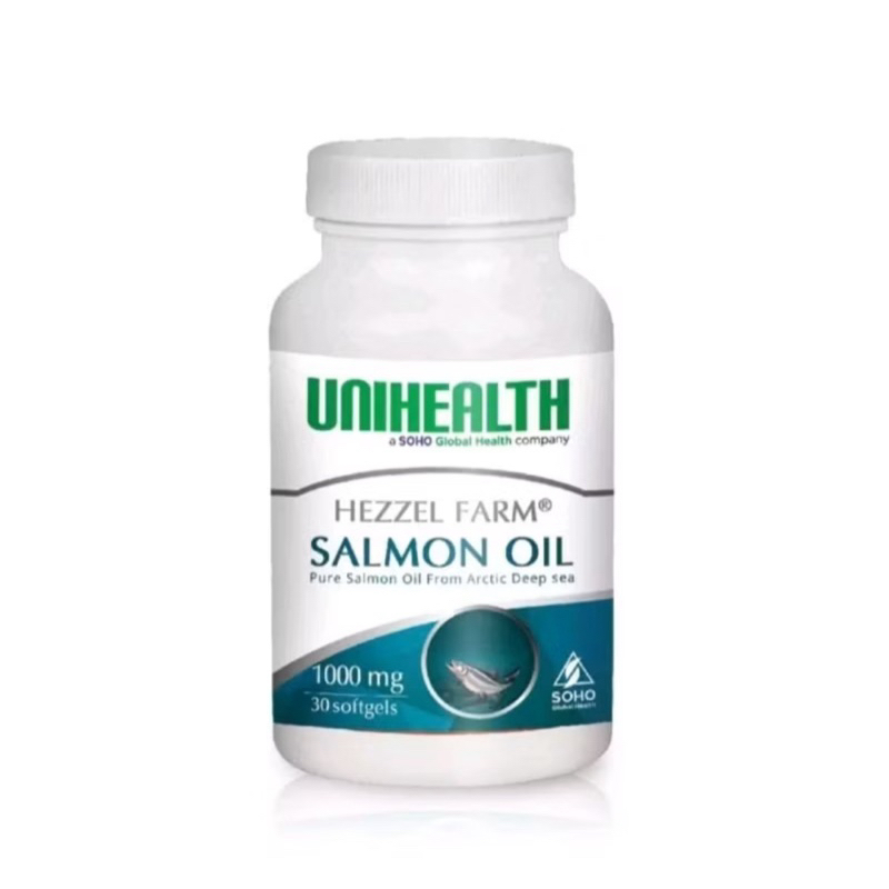 Salmon Oil Unihealth Otak Sehat + Jantung Kuat isi 30kapsul