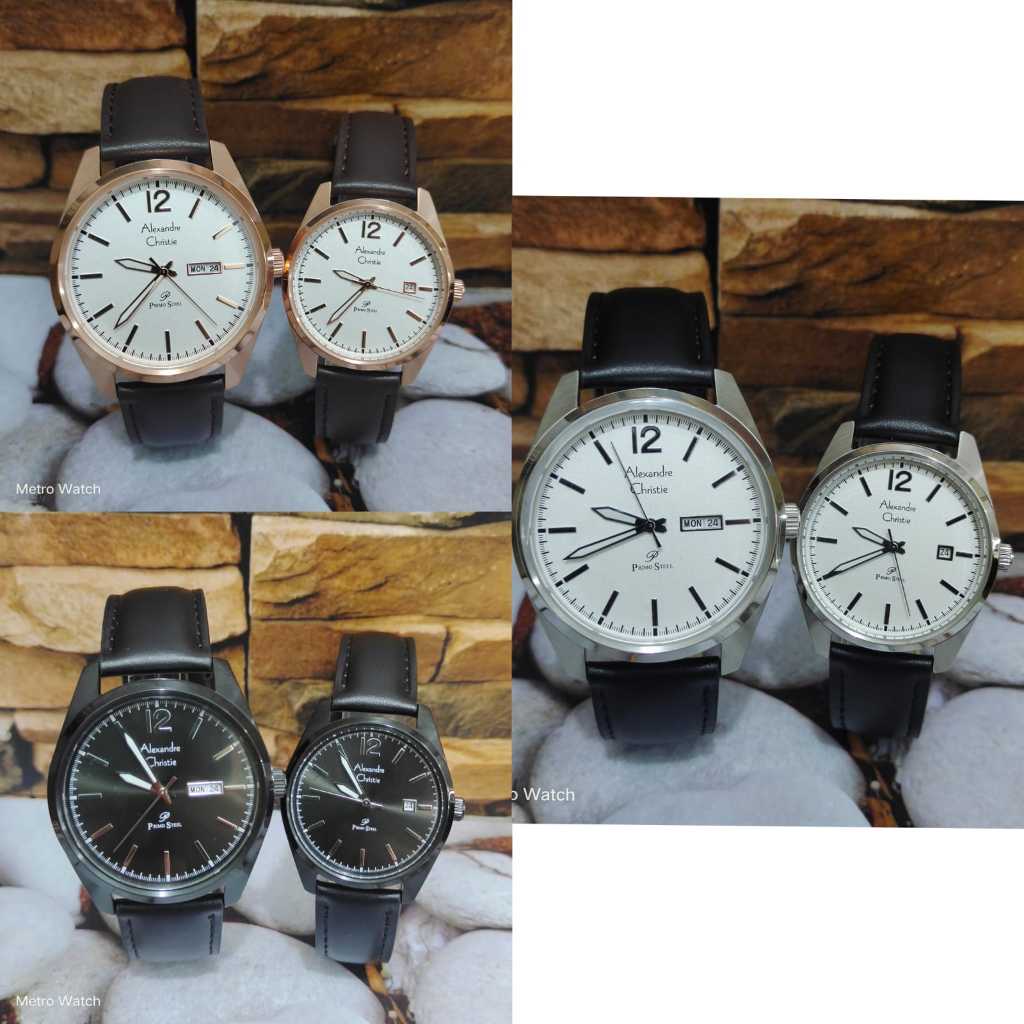 Jam Couple Alexandre Christie AC1012 AC 1012 Original Garansi Resmi Alexander Christie