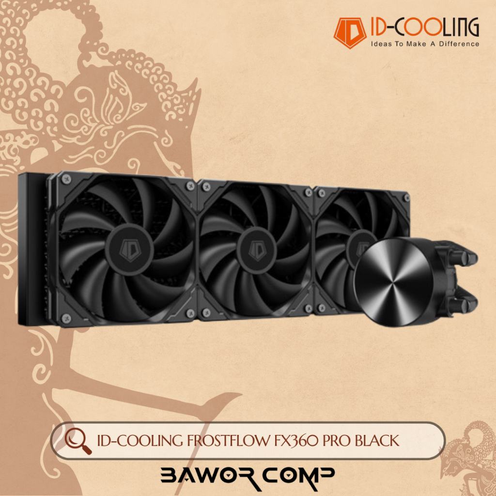 ID-COOLING Frostflow FX360 PRO Black 360mm | AIO Liquid Water Cooling