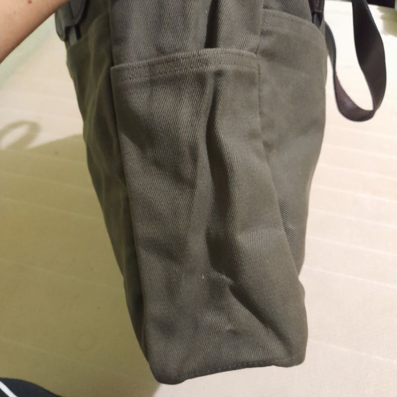 Vintage Filson Tote Bag in Otter Green