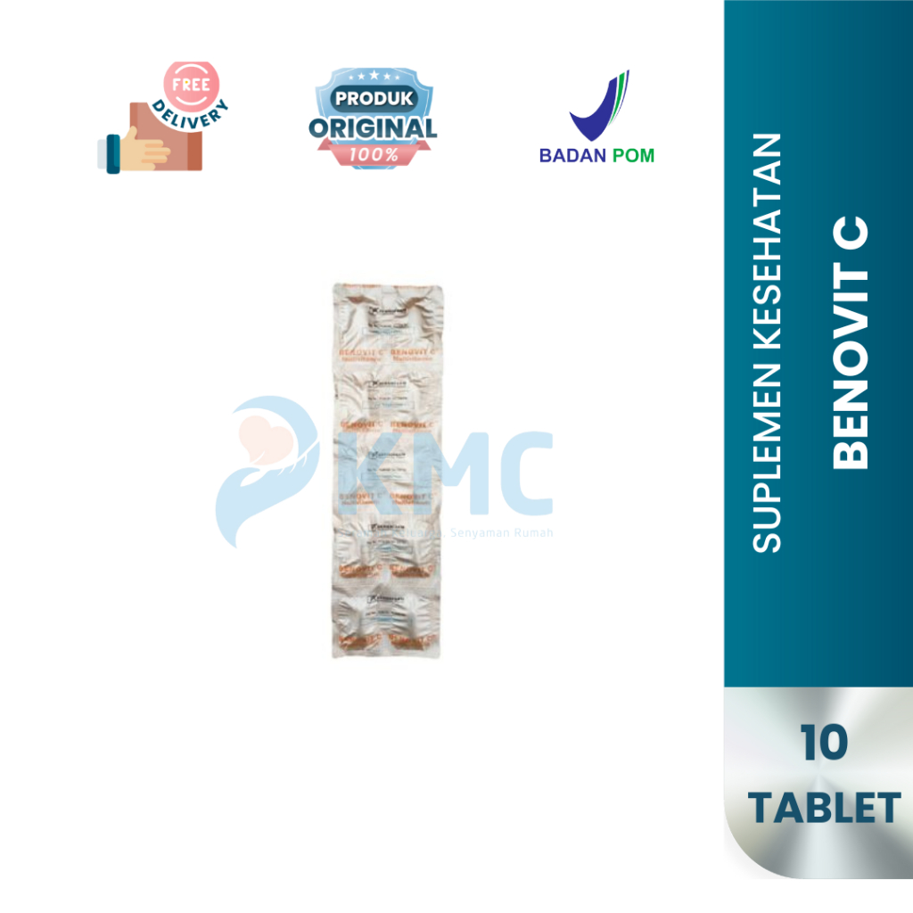 Benovit C Suplemen Daya Tahan Tubuh Multivitamin Vit C