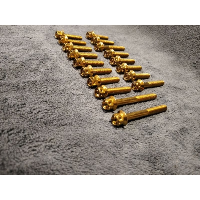 Baut cvt set Mio sporty Mio smile baut cvt set isi 17pcs stanliess Heng original