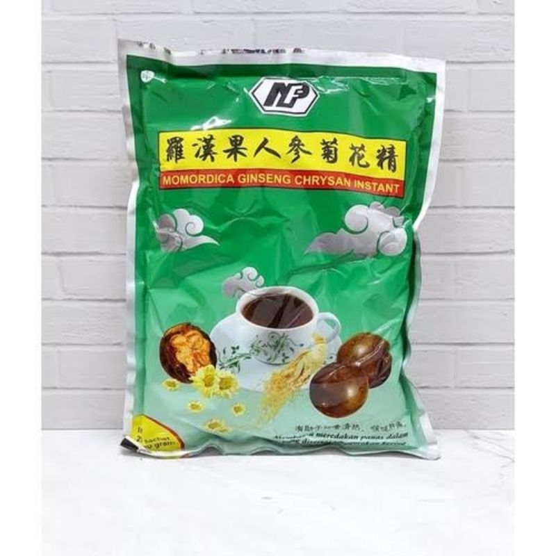 

KCH2S - Lo Han Kuo Momordica Gingseng Chrysan Instan 20 sachet