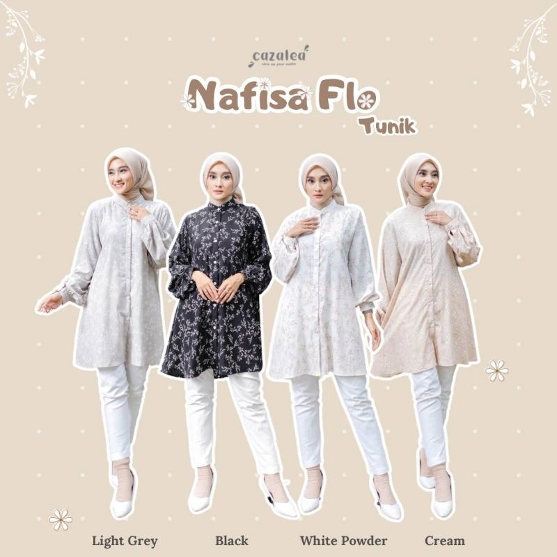 NAFISA TUNIK ONLY BY CAZALEA