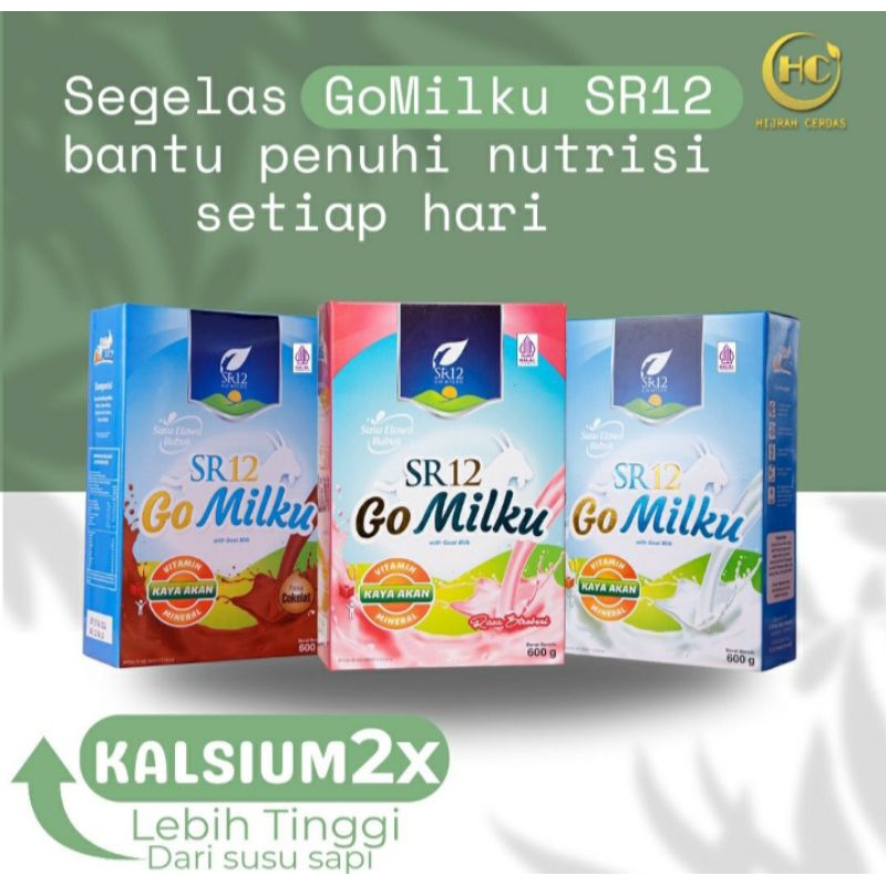 

Susu Kambing Etawa Go Milku SR12