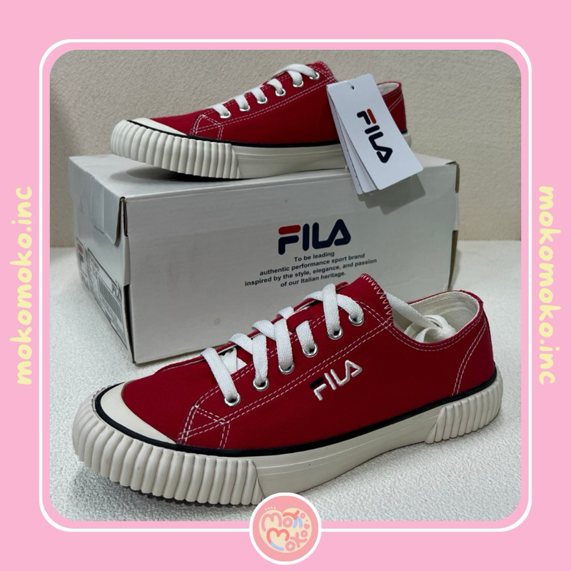 [READY] - BTS Fila Bumper Shoes Red (Size 36.5 cm / 230)