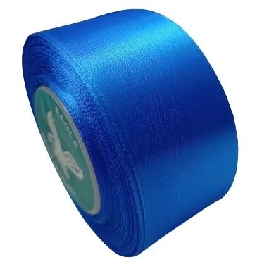 

Pita Satin Biru Benhur 1.5inch / 4cm Per Roll