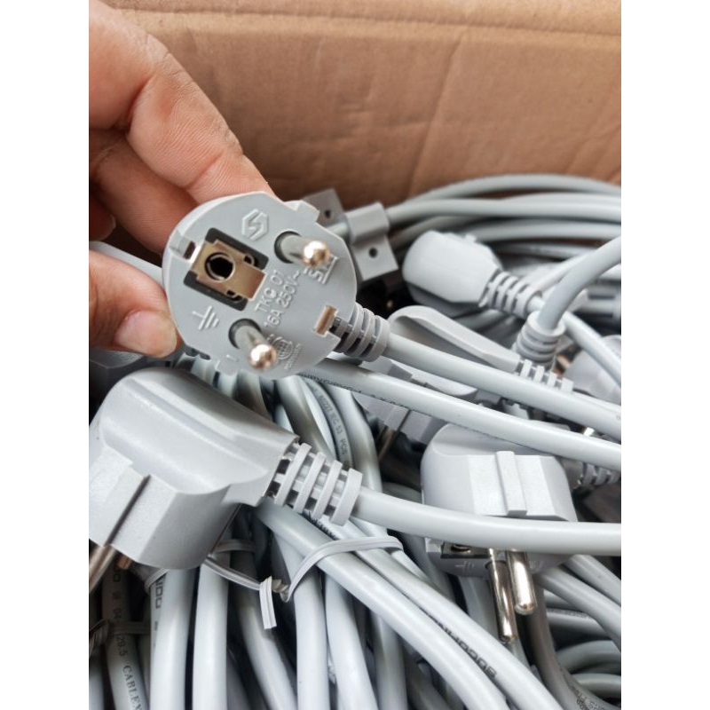 Kabel power kabel colokan kulkas mesin cuci  original