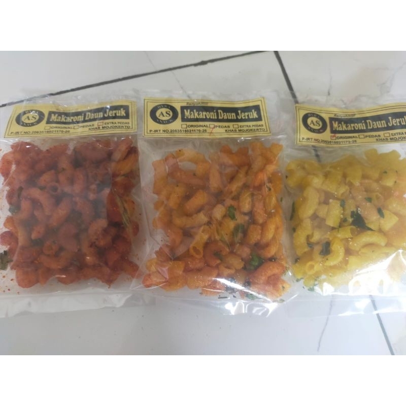 

makaroni bantet daun jeruk