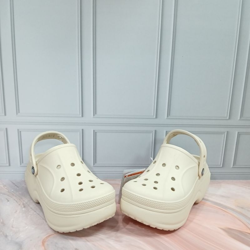 bella clog sendal wanita wadges terbaru/sendal karet fashion