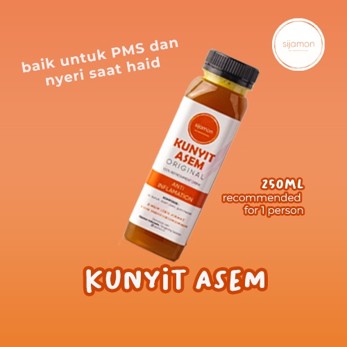 

Minuman Kesehatan SIJAMON Kunyit Asem 250 ml Healthy Drink / Anti Inflamation