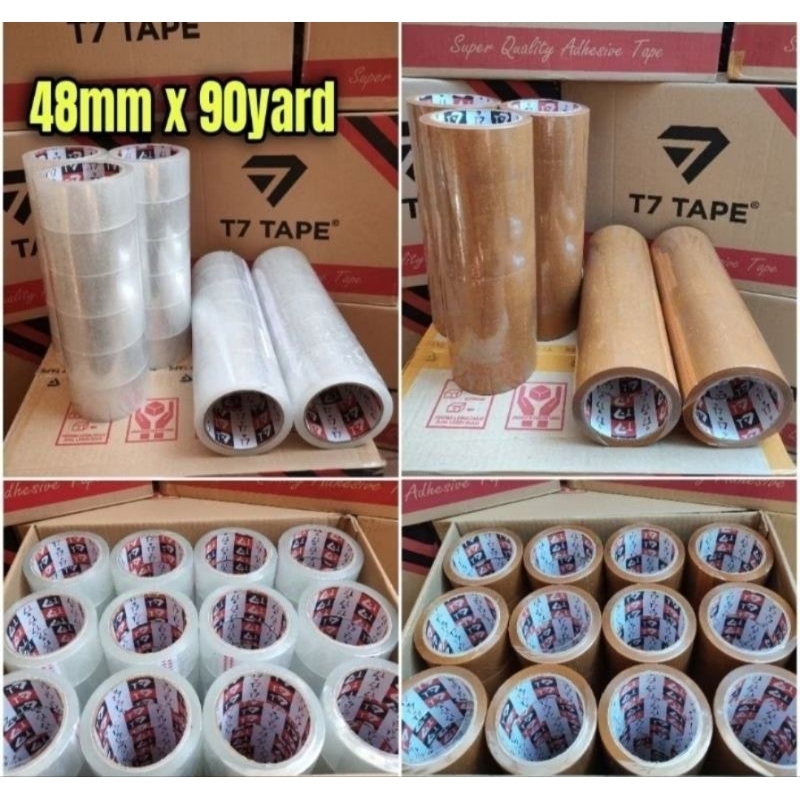 

LAKBAN BENING/COKLAT 48MM X 100 YARD T7-TAPE