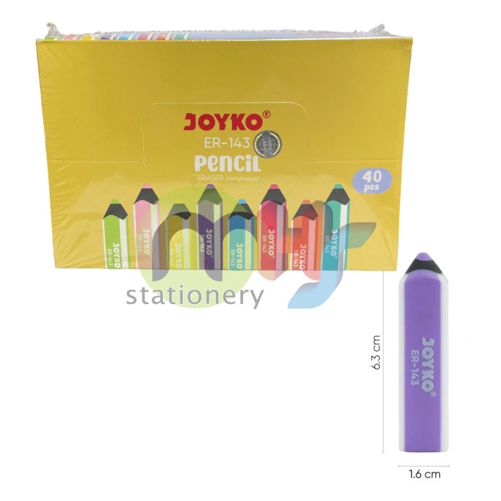 

Eraser Penghapus Joyko ER-143 1 BOX 40 PCS