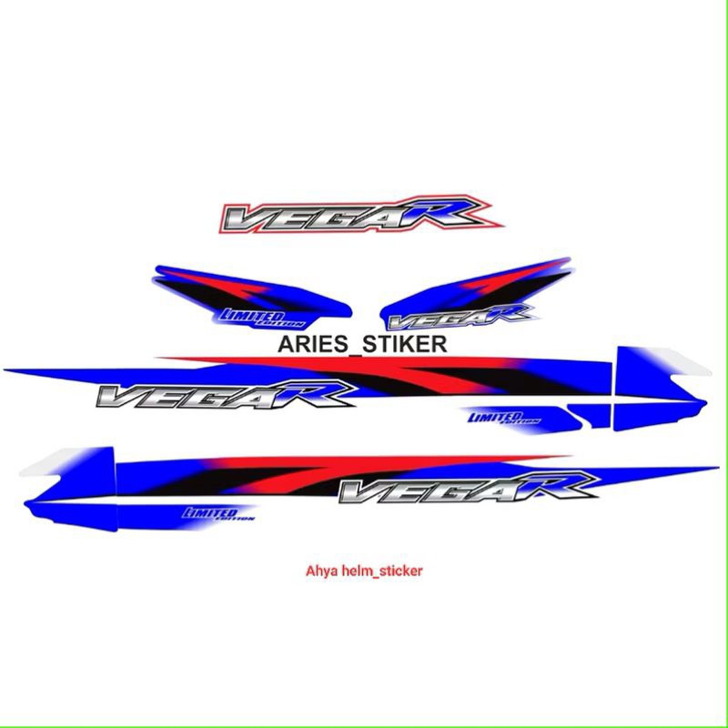 Sticker striping motor yamaha vega r lama custom model fiz r limited edition LIS VEGA R LAMA CUSTOM 