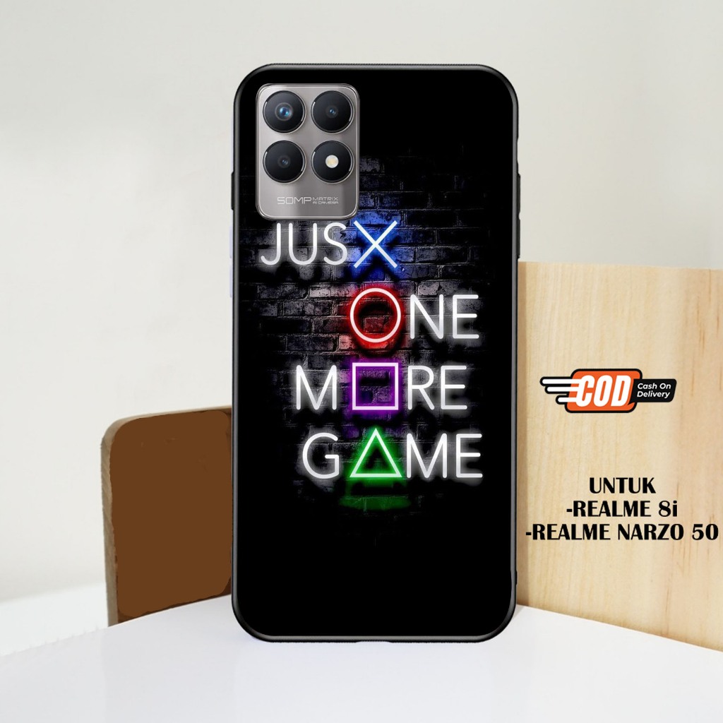 CASE GLOSSY REALME 8i || REALME NARZO 50 dan ALL TYPE SMARTPHONE & ANDROID Bisa request tipe Cassing