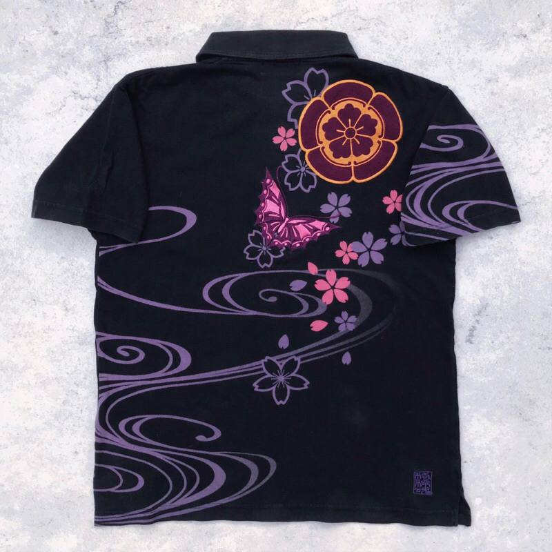 Karakuri Tamashii Sensu Akuma Oda Kiso Polo Shirt
