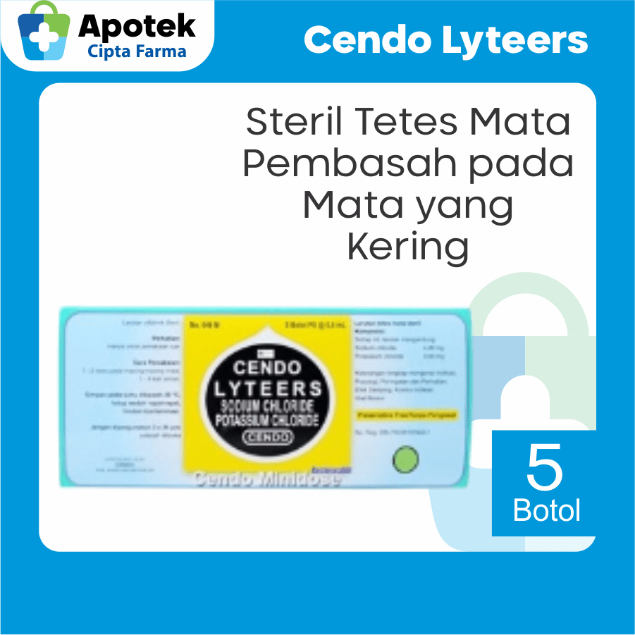 Cendo Liters Cendo Lyteers Cendo Lyters Cendo Minidose Sodium Chloride Obat Tetes Mata Cendo Obat Ma