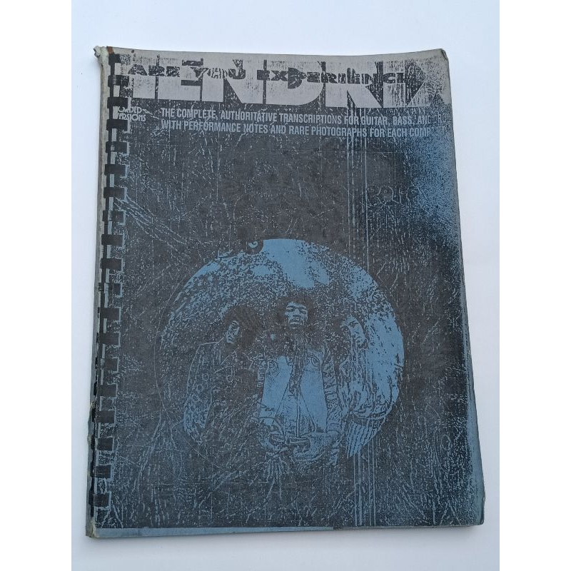 Buku Musik Tab Tablature Gitar Jimi Hendrix Are You Experienced Lirik Chord Not Balok Angka Komplit 