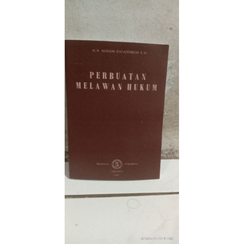 PERBUATAN MELAWAN HUKUM