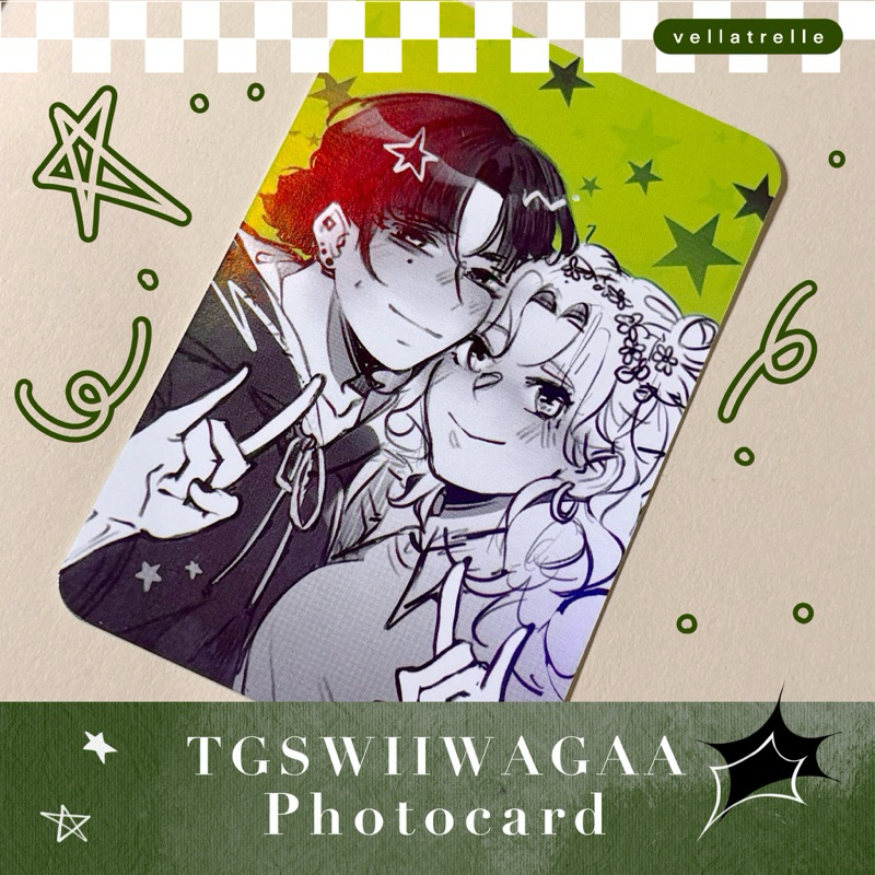 The Guy She Was Interested in Wasn't a Guy at All Photocard | Vellatrelle