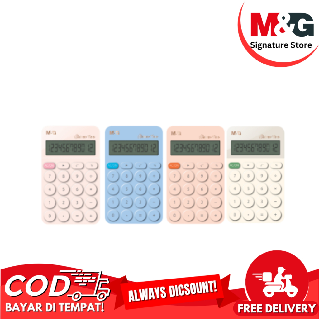 

Kalkulator Portable Mini M&G #ADG981G7 Sakura Time 8 Digits Kalkulator Portable Mini All Varian