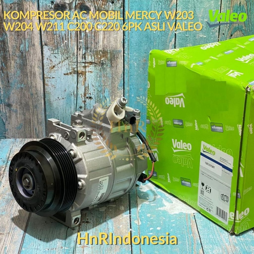 Kompresor AC Mobil Mercy W203 W204 W211 6PK MERCY C200 C220 6PK COMPRESSOR ASLI VALEO