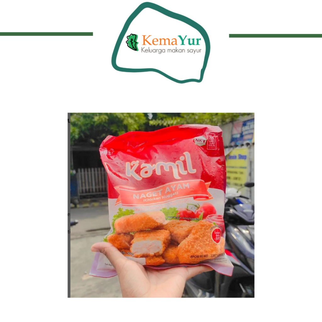 

FROZEN NUGGET 500GR (GEPENG)