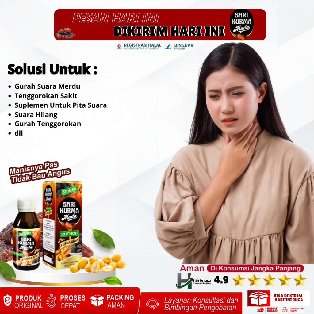 Obat Gurah Suara Merdu - Obat Gurah Tenggorokan, Obat Biar Bagus Suara, Suplemen Untuk Pita Suara, O