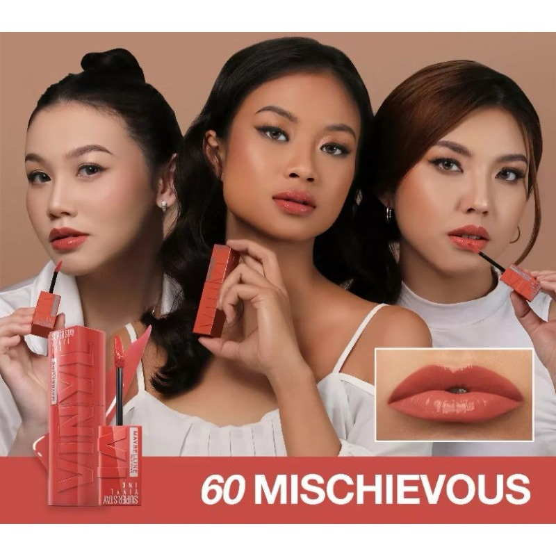 MAYBELLINE VINYL INK MISCHIEVOUS 60