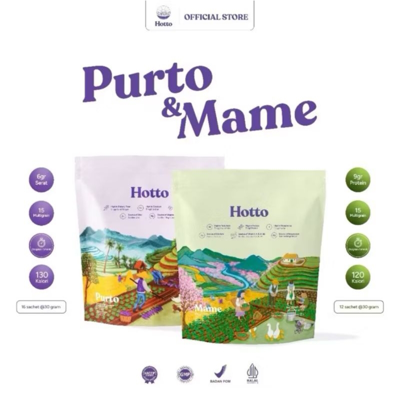 

Hotto Purto Multigrain eceran
