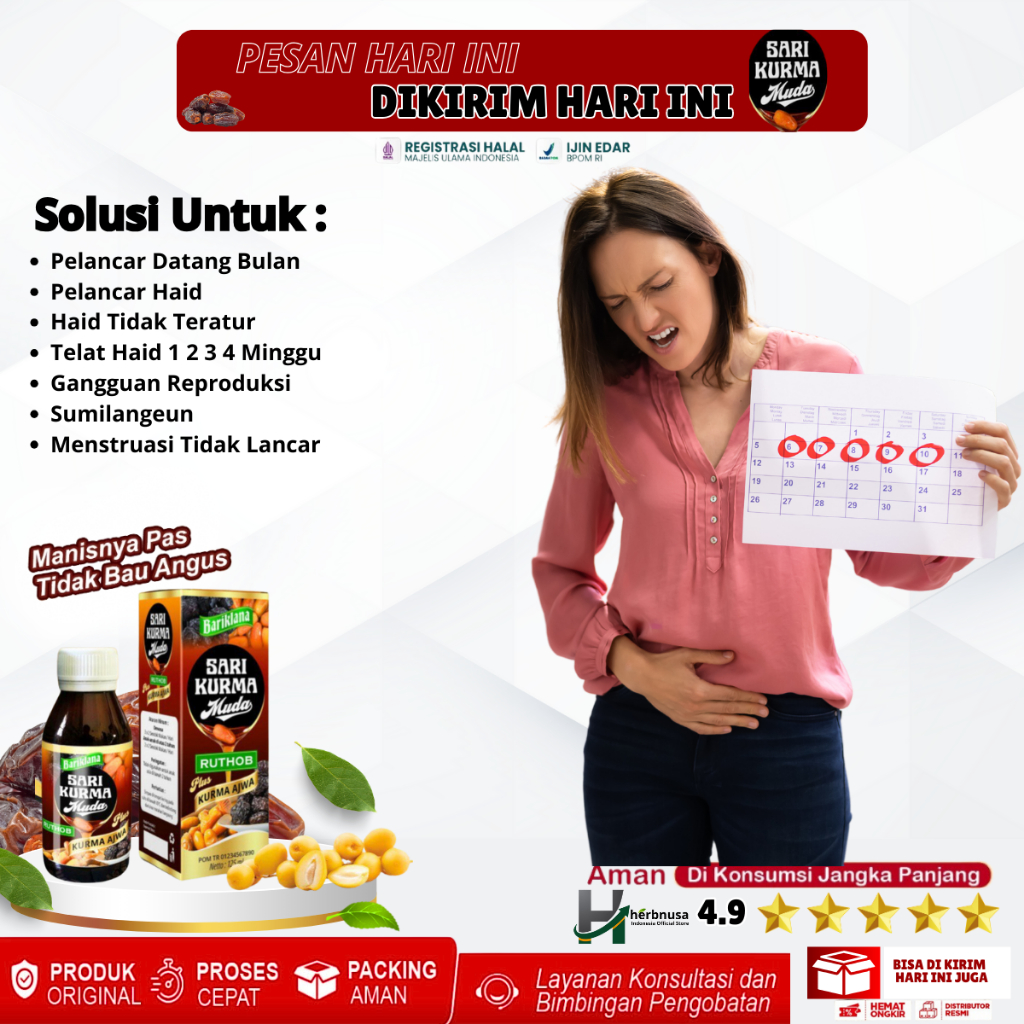 Madu Pelancar Datang Bulan, Madu Pelancar Haid, Obat Haid Agar Lancar, Obat Herbal Haid Tidak Teratu