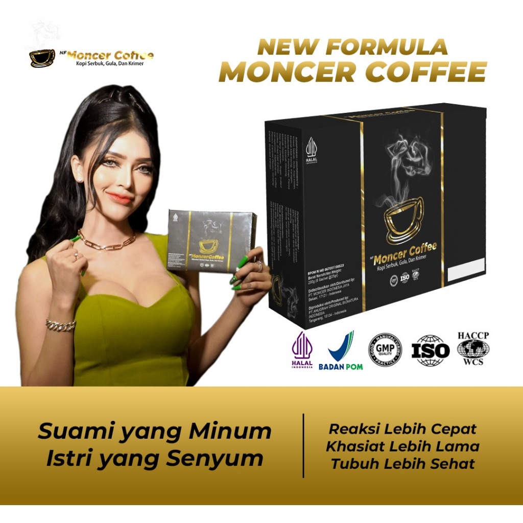 

NFMoncer Coffee Minuman Pria Dewasa Halal dan BPOM