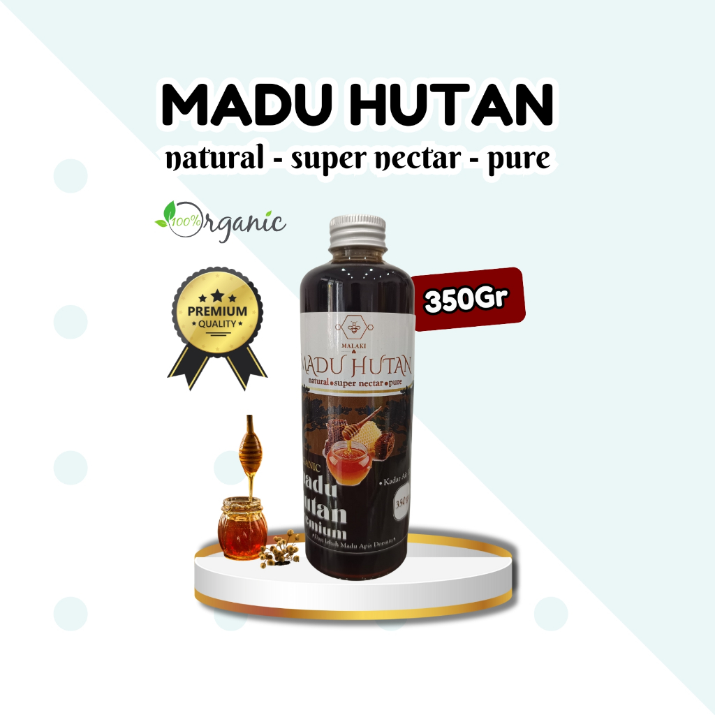 

Organic Madu Hutan Premium 350 Gr Asli Original