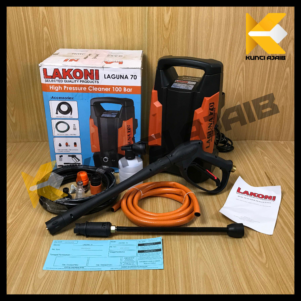 LAKONI Laguna 70 Jet Cleaner - Mesin Cuci Semprot Mobil Motor Pressure