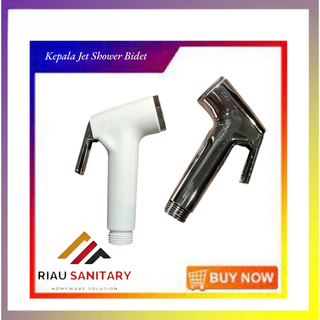 kepala jet shower bidet / kepala shower cebok bidet kamar mandi shower cebok