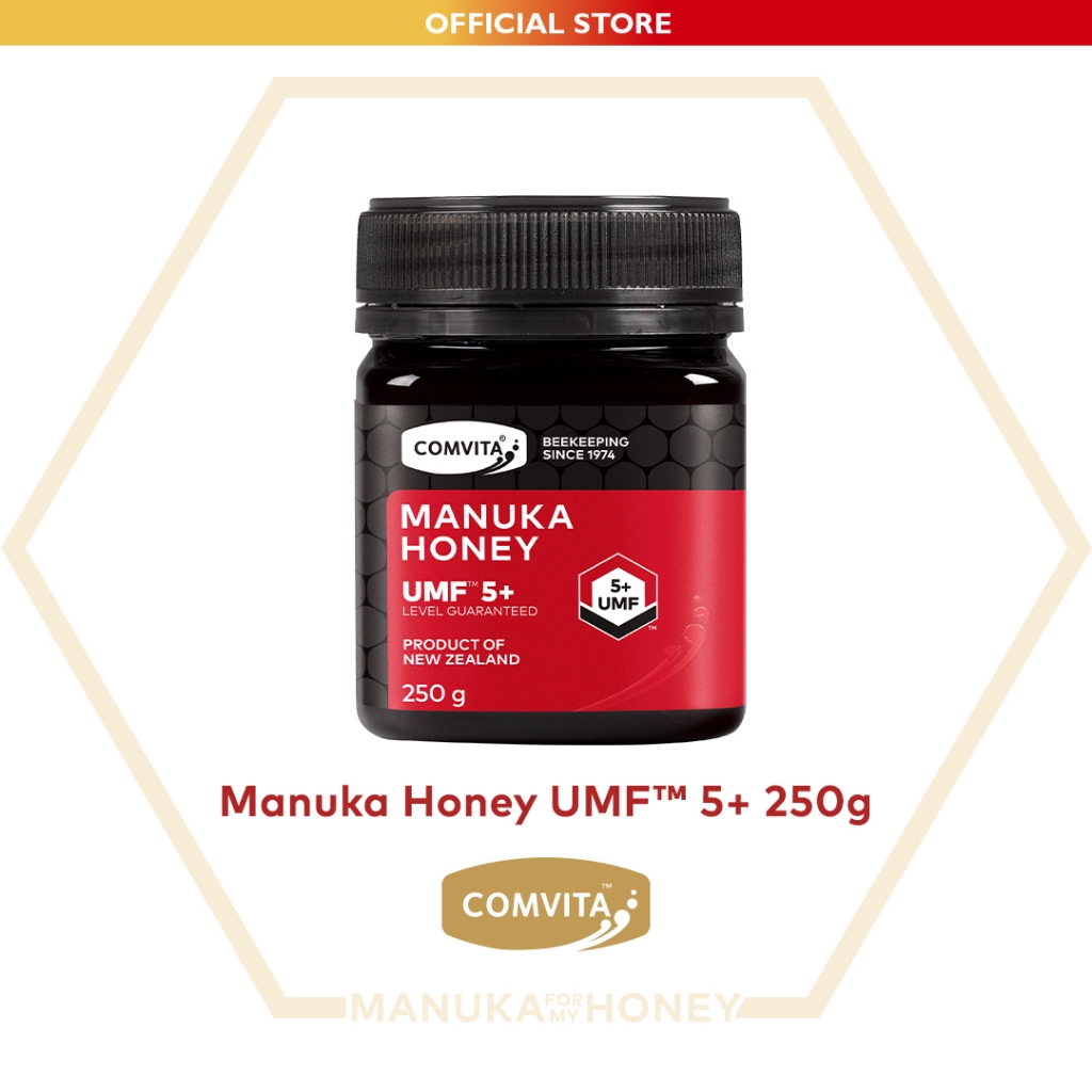 

Comvita Manuka Honey UMF 5+ 250g Madu Asli 100% Murni Alami Original New Zealand 250 g