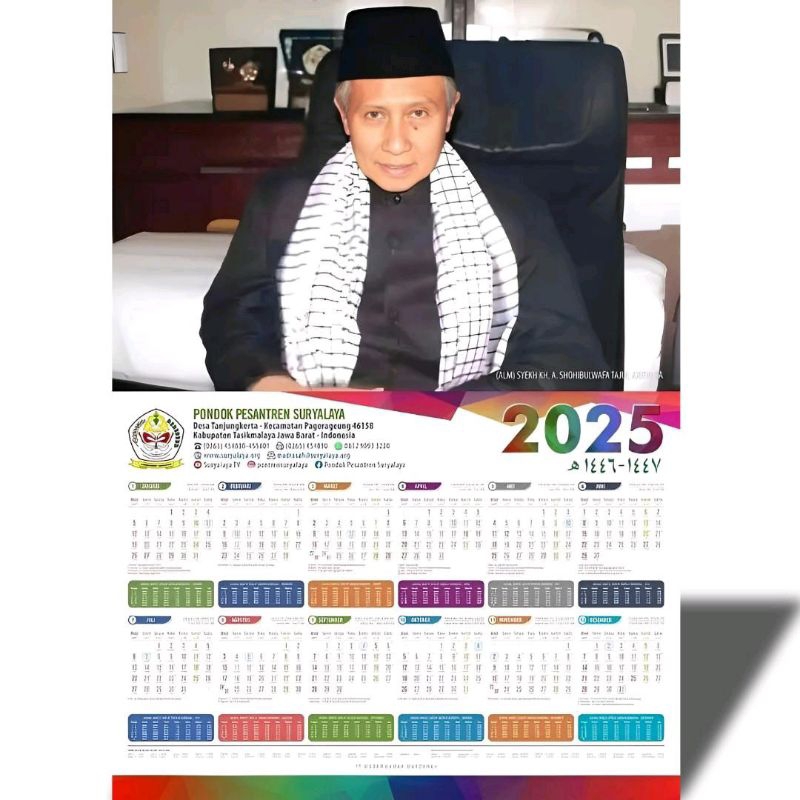 

[REDY] Kalender Suryalaya 2025 Cetakan Ke - 2