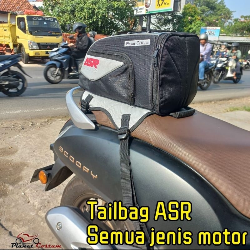 PCTL4 ASR Tas Motor Ekor Tailbag Honda Vario Scoopy Beat CBR CB150R CRF Verza Pcx Sonic megapro tige