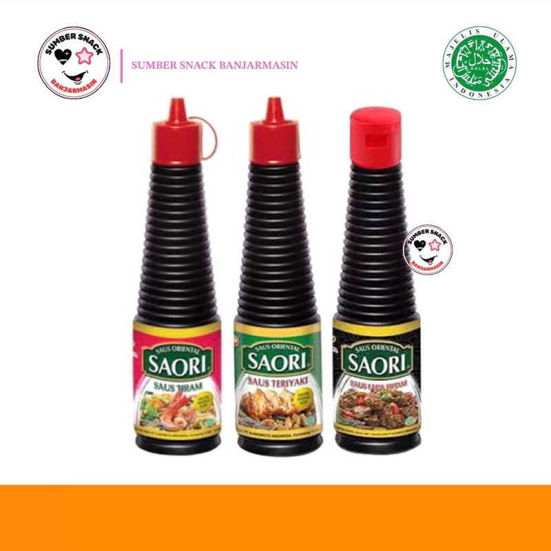 

Saus Oriental Saori Botol (2 Varian Rasa) (2 Ukuran)