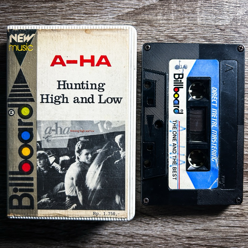 KASET A-HA "HUNTING HIGH AND LOW" BILLBOARD BOX VERSION