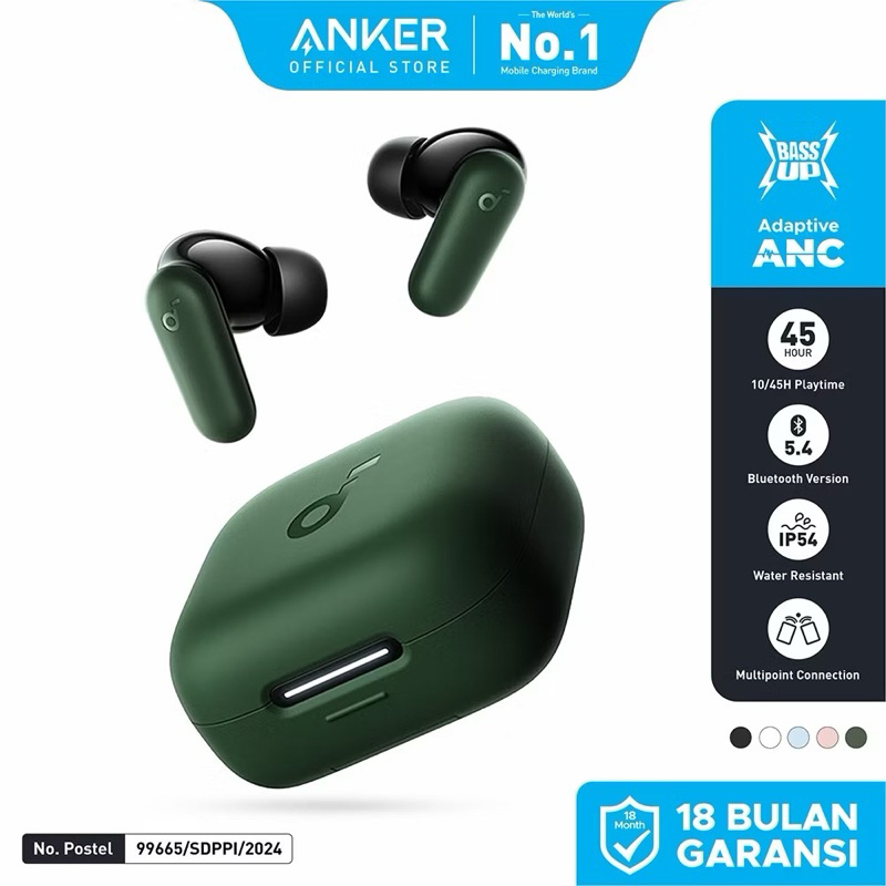 (NEW LAUNCH) Soundcore Anker R50i NC Earbuds Adaptive Noise Canceling Headset Earphone Bluetooth 5.4