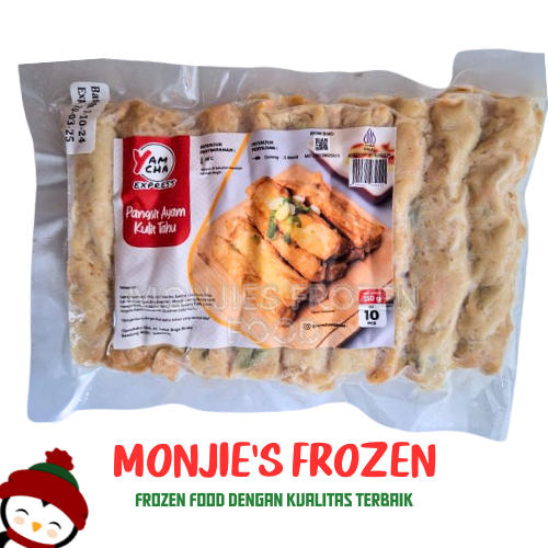 

YAMCHA Pangsit Ayam Kulit Tahu Isi 10