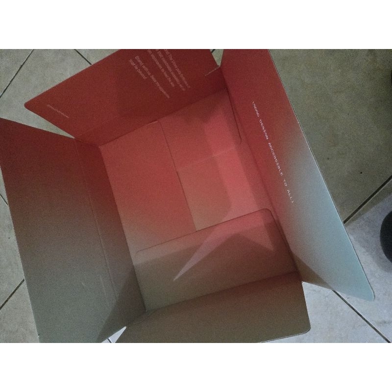 

Tambahan pengiriman dengan box