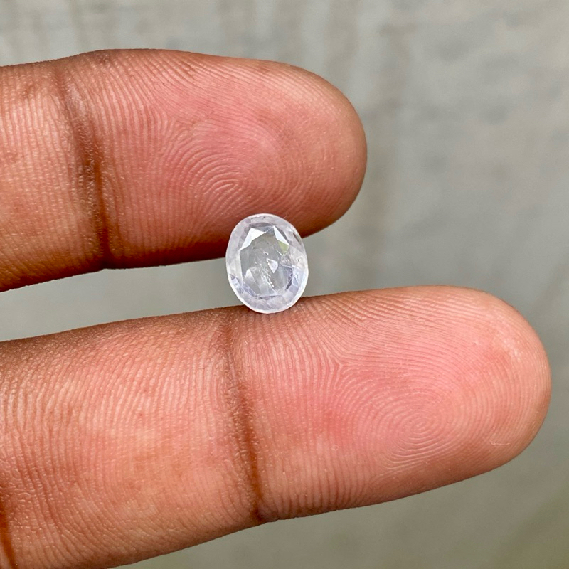 Natural Colourless Sapphire Ceylon Srilanka Batu white safir cylon srilangka colorless safir selon s