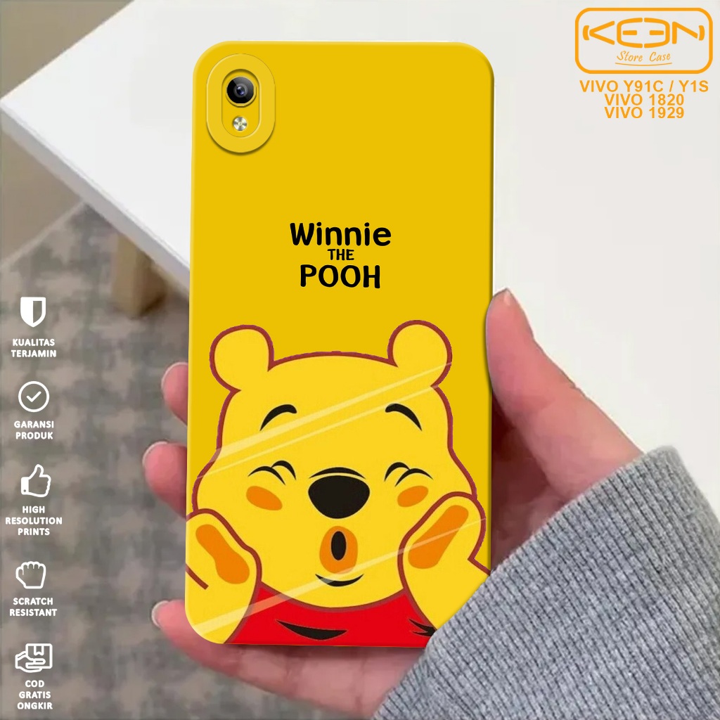 Case Hp Vivo Y91C/Vivo Y1S - Casing Hp Vivo Y91C/Vivo Y1S Motif Kartun - Case Procamera - Softcase H